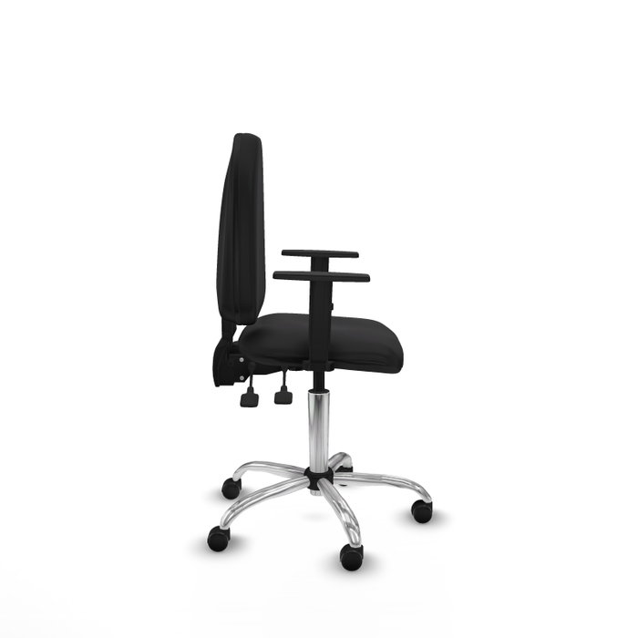 PIQUERAS Y CRESPO Silla de oficina Aýna con mecanismo Asincro, color Negro