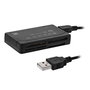 TNB Lector universal de tarjetas de memoria USB 2.0 color negro