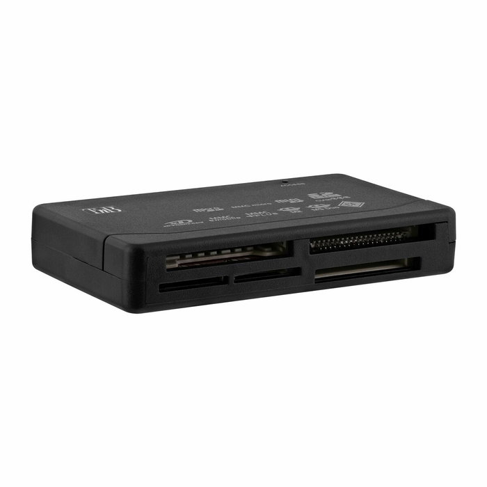 TNB Lector universal de tarjetas de memoria USB 2.0 color negro