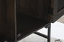 DKD Home Decor Buffet Balines Marron Mango Ratan 4 Puertas 155 x 40 x 61.5 cm