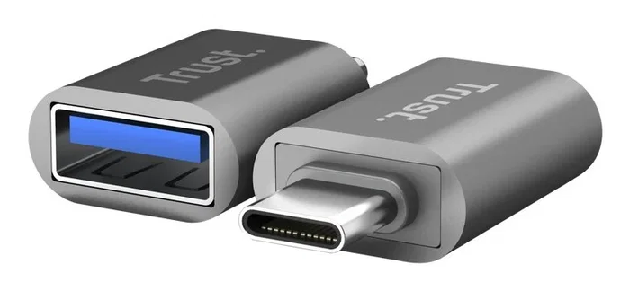 Trust Adaptador Calyx 2xUSB-C a USB-A Negro Trust Adaptador Calyx 2xUSB-C a USB-A Negro