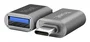 Trust Adaptador Calyx 2xUSB-C a USB-A Negro