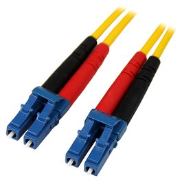 STARTECH.COM Cable de Red de Fibra Óptica Monomodo OS1 9/125 Duplex LSZH LC a LC 4m Amarillo