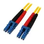 StarTech Cable de Fibra Óptica Monomodo Dúplex LC a LC de 4m Amarillo