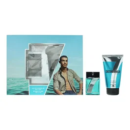 Cristiano Ronaldo CR7 Origins Set con Eau De Toilette de 30 ml y Gel de Ducha de 150 ml