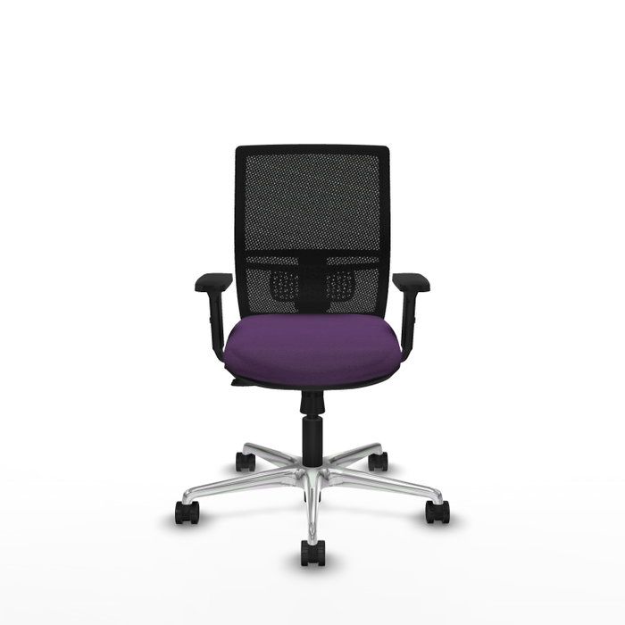 PIQUERAS Y CRESPO Silla de oficina Yunquera Morado/Negro