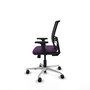 PIQUERAS Y CRESPO Silla de oficina Yunquera Morado/Negro