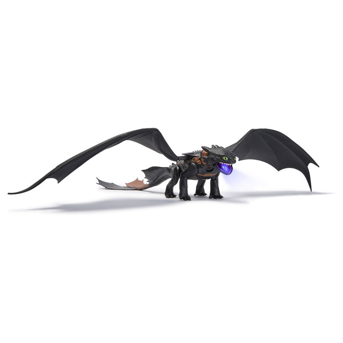 Spin Master Figura Dragón Desdentao Electrónico Plasma Blast con Luces y Sonidos, Alas de 63 cm Spin Master Figura Dragón Desdentao Electrónico Plasma Blast con Luces y Sonidos, Alas de 63 cm