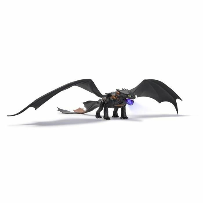 Spin Master Figura Dragón Desdentao Electrónico Plasma Blast con Luces y Sonidos, Alas de 63 cm Spin Master Figura Dragón Desdentao Electrónico Plasma Blast con Luces y Sonidos, Alas de 63 cm