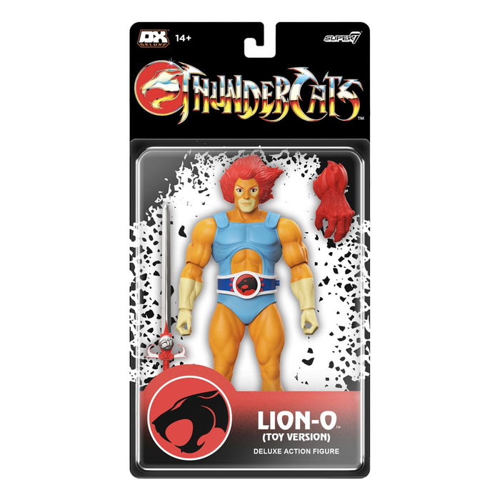 Super7 Thundercats Figura Deluxe Wave 03 Lion-O (Toy Recolor) 18 cm