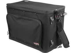 Gator GR-4S Rack de 4 Unidades Nylon Reforzado con Ruedas - Funda para Equipos de Sonido Profesional