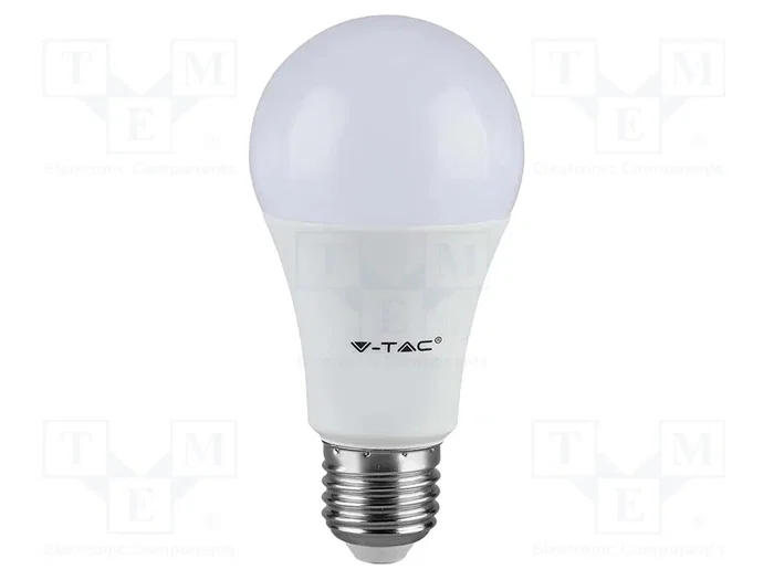 V-TAC Lámpara LED E27 Blanco Neutral 8,5W 806lm