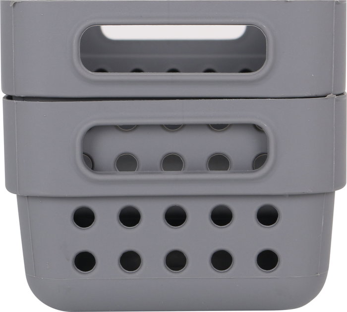Confortime Set-2 Cesta Multiusos 12 cm x 7.5 cm x 5 cm (36 Unidades)
