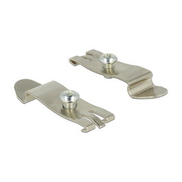 DeLOCK Soporte para panel de parcheo de escritorio para riel DIN 87677