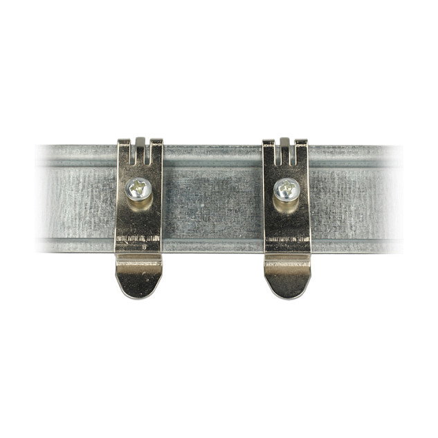 DeLOCK Soporte para panel de parcheo de escritorio para riel DIN 87677