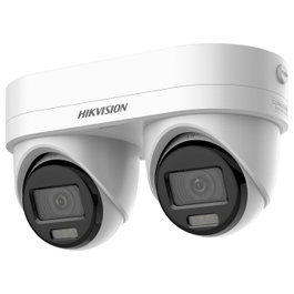 Hikvision DS-2CD2346G3D-IZ2UY/SL(2.8/4mm) Cámara de seguridad IP Turret 4MP Dual-lens EasyIP 4.0