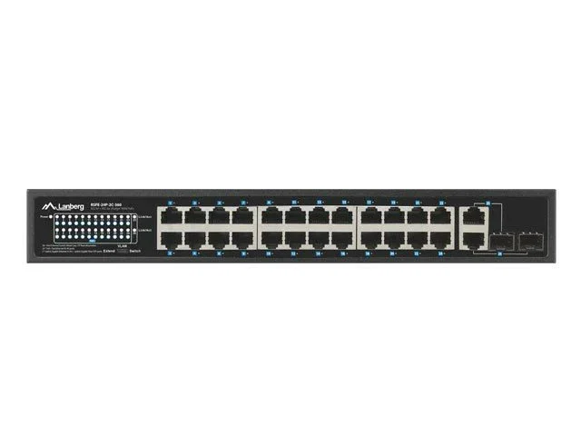 Lanberg RSFE-24P-2C-360 Switch No administrado PoE+ 26 Puertos