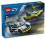 LEGO City Coche de Policía y Potente Deportivo 60415
