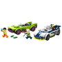 LEGO City Coche de Policía y Potente Deportivo 60415
