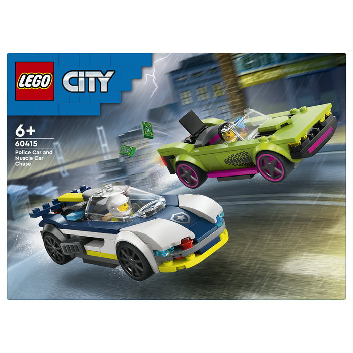 Lego City Persecución en Coche de Policía y Muscle Car 60415 Lego City Persecución en Coche de Policía y Muscle Car 60415