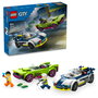 Lego City Persecución en Coche de Policía y Muscle Car 60415