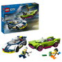Lego City Persecución en Coche de Policía y Muscle Car 60415
