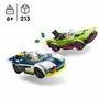 LEGO City Coche de Policía y Potente Deportivo 60415