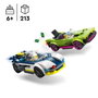 Lego Juego de Construcción Coche de Policía y Potente Deportivo Lego City