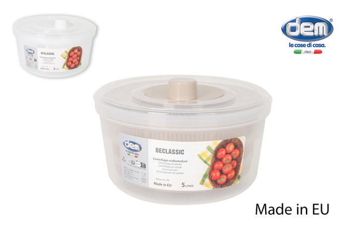 Dem Centrifugadora de ensalada Beclassic 5L Dem Centrifugadora de ensalada Beclassic 5L