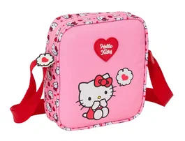 Bolso Bandolera Hello Kitty Rosa 16 x 18 x 4 cm