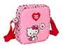 Bolso Bandolera Hello Kitty Rosa 16 x 18 x 4 cm