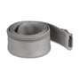 DeLOCK Manguito trenzado con cremallera resistente al calor 1 m x 50 mm gris