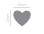 Innspiro Troqueladora de figuras Eva Foam Punch corazón festoneado 38mm
