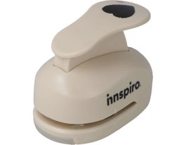 Innspiro Troqueladora de figuras Eva Foam Punch corazón festoneado 38mm