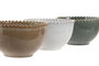 DKD Home Decor Set de 6 Cuencos de Gres Esmaltado JIAHUA 25 Surtido