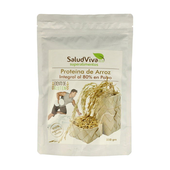 Salud Viva Proteína de Arroz al 80% Bio 250g Salud Viva Proteína de Arroz al 80% Bio 250g