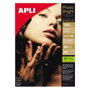 APLI Papel Fotográfico Inkjet A4 Bright Pro Glossy 280g