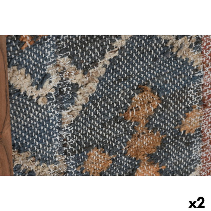 DKD Home Decor Cuadro Algodón Acacia Kilim 75x3x105 Surtido de 2 Unidades