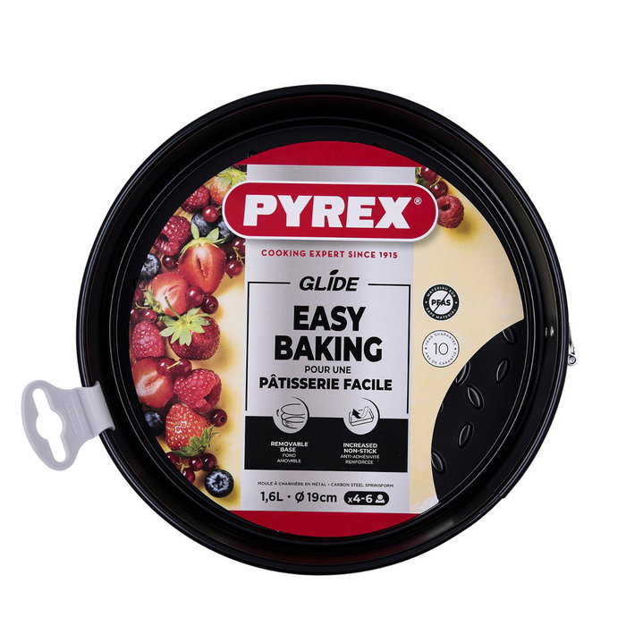 Molde Desmontable Horno Acero Glide Pyrex® 19 cm Molde Desmontable Horno Acero Glide Pyrex® 19 cm