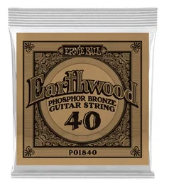 Ernie Ball Cuerda Acústica Slinky Phosphor/Bz 040 (Set de 6) (Set de 6)