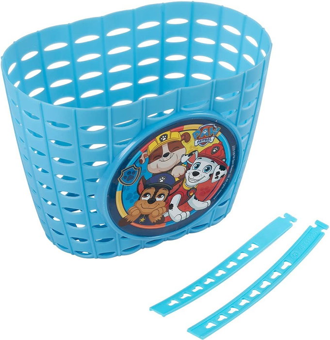 Paw Patrol Cesta Frontal Bicicleta Niño CZ10546 Práctica y Divertida para Llevar Todo