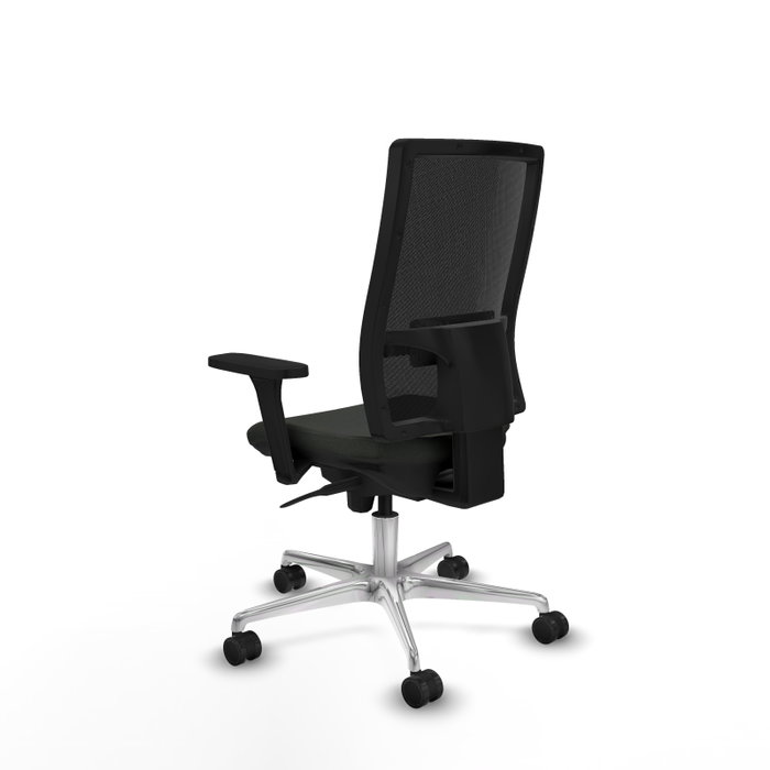 PIQUERAS Y CRESPO Silla de oficina Horna con mecanismo Sincro y Brazos 3D, Negro PIQUERAS Y CRESPO Silla de oficina Horna con mecanismo Sincro y Brazos 3D, Negro