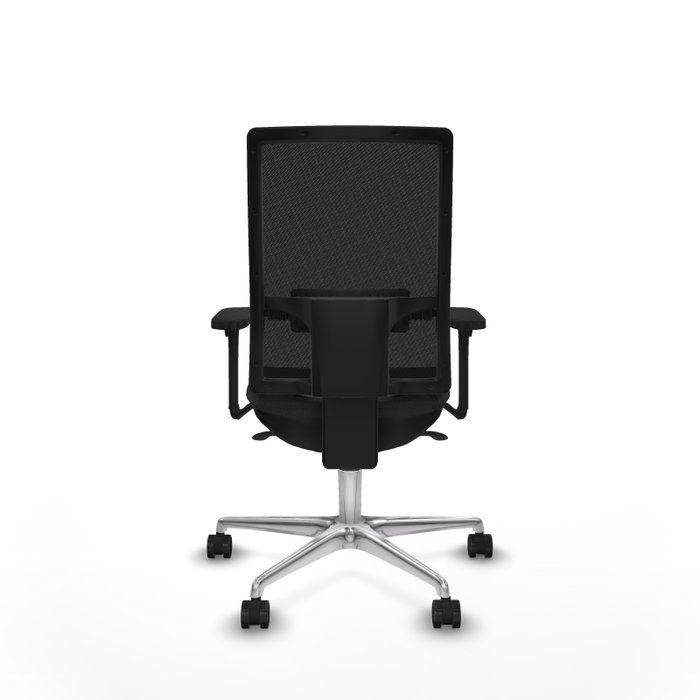 PIQUERAS Y CRESPO Silla de oficina Horna con mecanismo Sincro y Brazos 3D, Negro PIQUERAS Y CRESPO Silla de oficina Horna con mecanismo Sincro y Brazos 3D, Negro