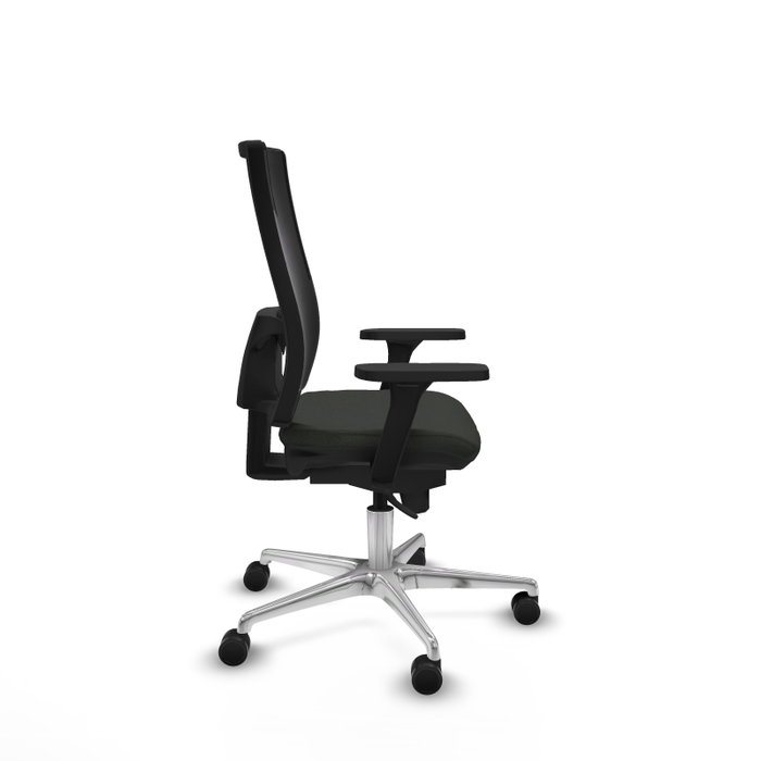 PIQUERAS Y CRESPO Silla de oficina Horna con mecanismo Sincro y Brazos 3D, Negro PIQUERAS Y CRESPO Silla de oficina Horna con mecanismo Sincro y Brazos 3D, Negro