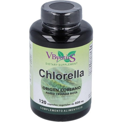 VBYOTICS Chlorella Taiwán pared celular rota 120 cápsulas