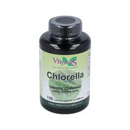 VBYOTICS Chlorella Pared Celular Rota 120 Cápsulas