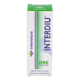 INTERNATURE Drenature Interdiu Gotas 30 ml - Complemento Alimenticio con Extracto de Abedul, Vara de Oro, Gayuba y Arenaria para la Función Renal