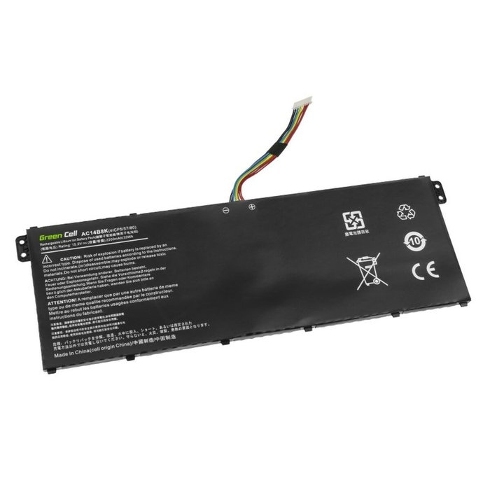Green Cell AC72 Batería de 2100 mAh para Acer Aspire 5 Green Cell AC72 Batería de 2100 mAh para Acer Aspire 5
