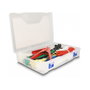 DeLOCK Caja de surtido de bridas con herramienta de instalación 600 piezas multicolor