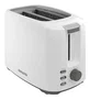 Aiwa ASATAN Tostadora 2 Ranuras 750W con 7 Niveles, Función Descongelar/Recalentar y Bandeja para Migas Extraíble, Acero Inoxidable y Blanco